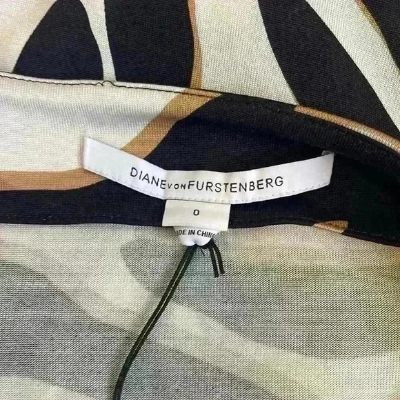 NWT Diane Von Furstenberg Julian Wrap Dress 100%  Silk - Picture 11 of 15